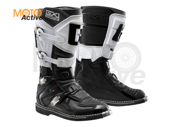 Мотоботы Gaerne GX-1 Goodyear (черно-белые)